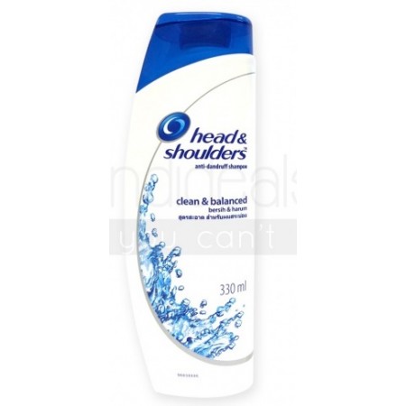 HEAD AND SHOULDERS CLEAN BALANCE-330ML